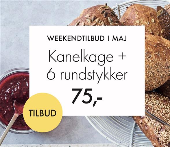 Weekendtilbud i Maj